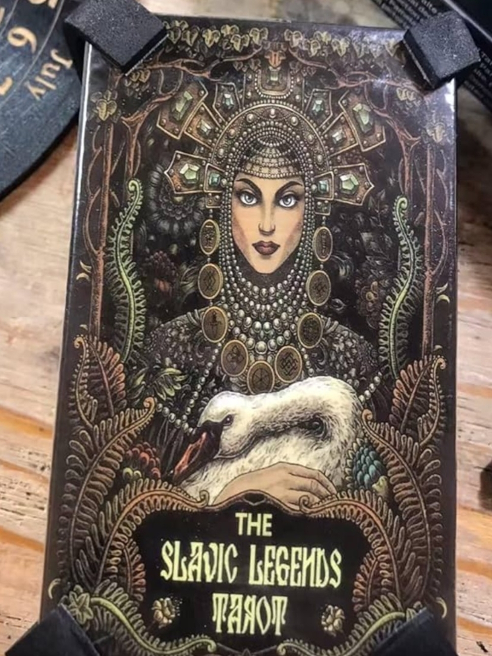 The Slavic Legends Tarot Deck - Ornate Illustrated Box